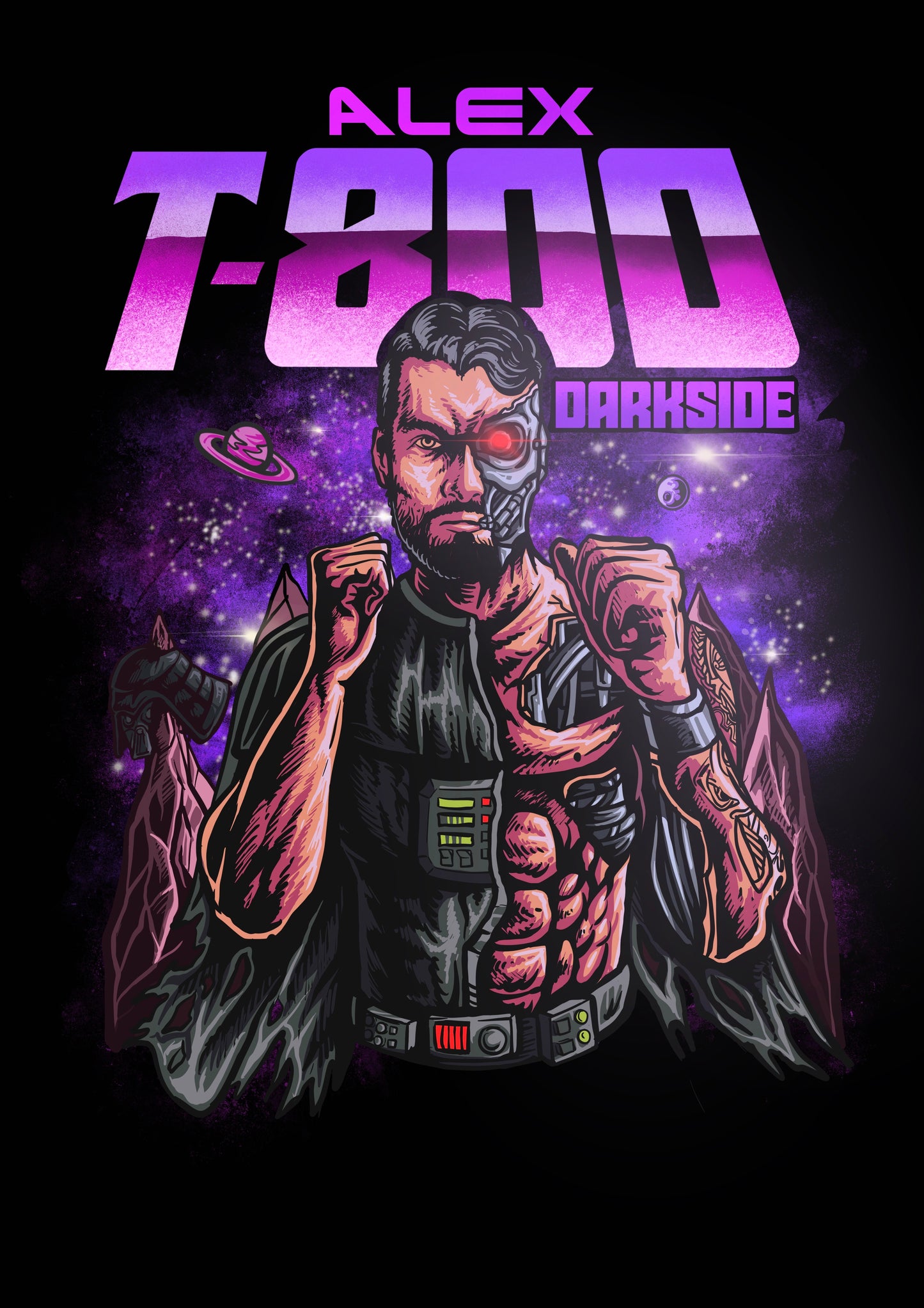 Alex T-800 Darkside - Limited Edition Walk Out Shirt