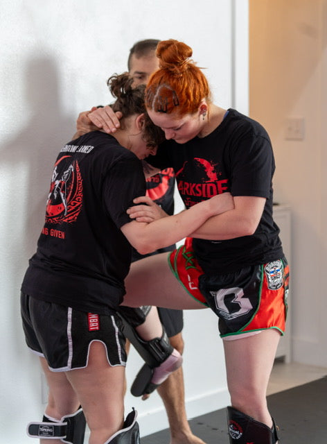 Training at Darkside Muay Thai 12
