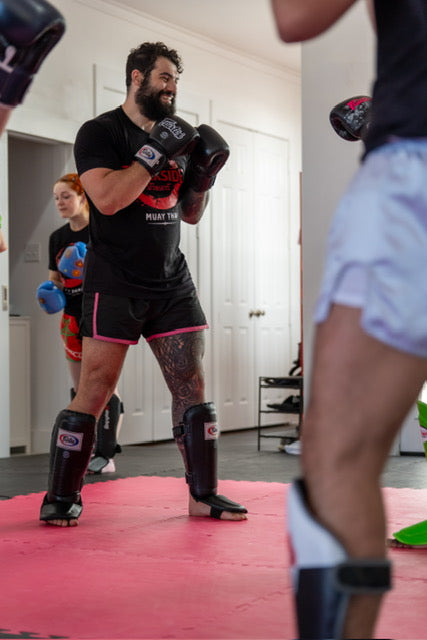 Training at Darkside Muay Thai 14