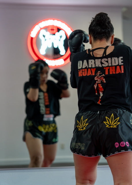 Training at Darkside Muay Thai 5