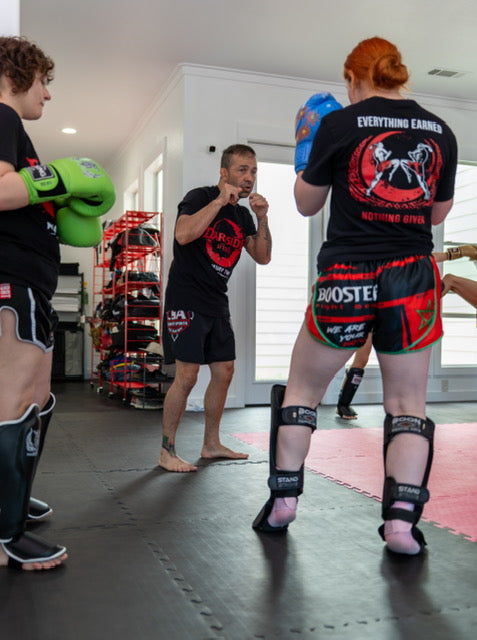 Training at Darkside Muay Thai 3